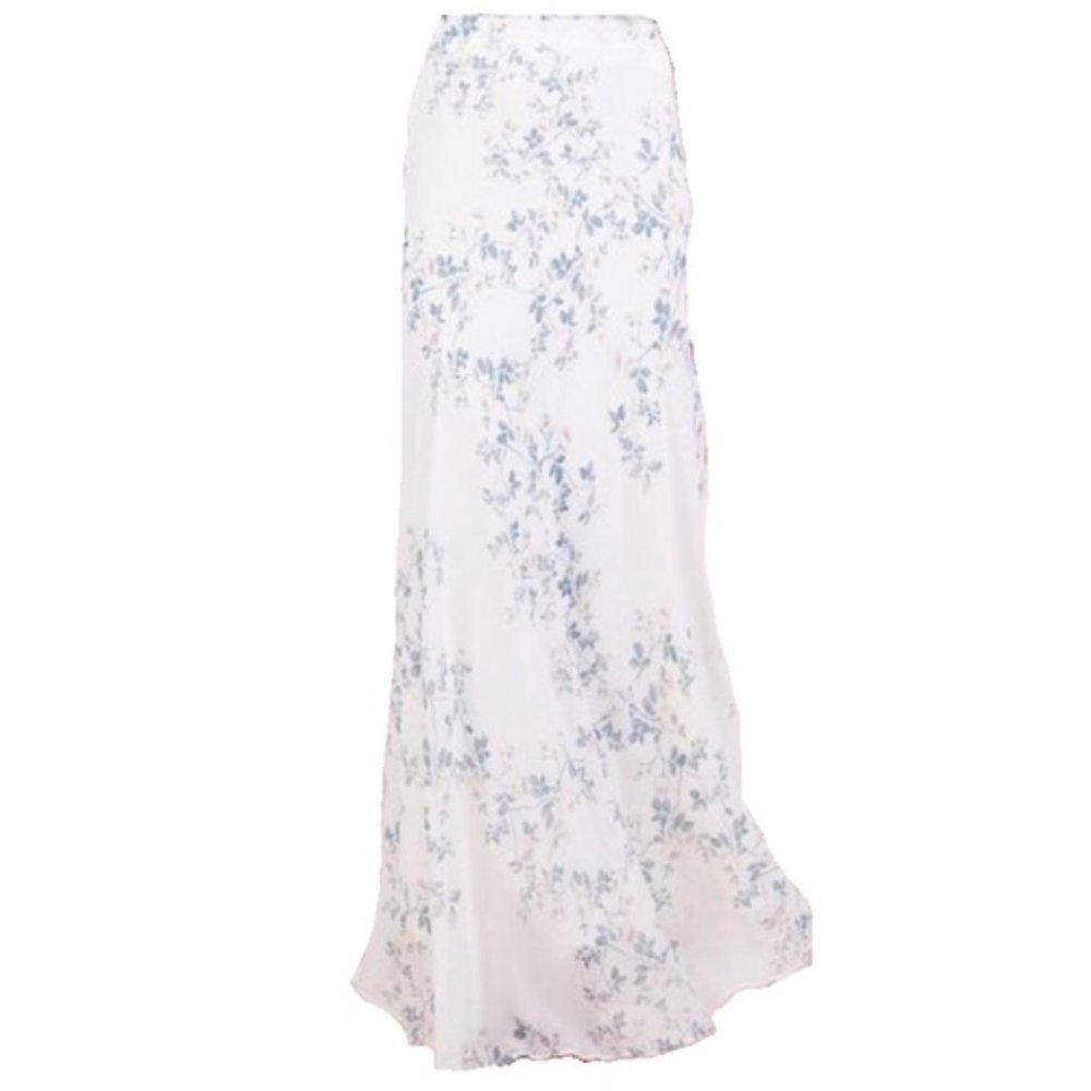 LC Lauren Conrad Runway Floral Maxi Skirt, Sz. 6